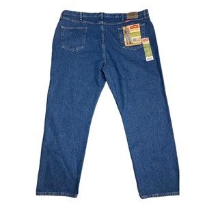 Wrangler Jeans Mens 48x30 Regular Fit Five Star Premium Denim 96501DS NWT